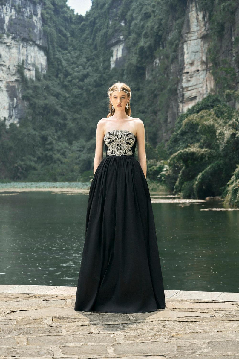 Dress With Stones On The Front main image 0
