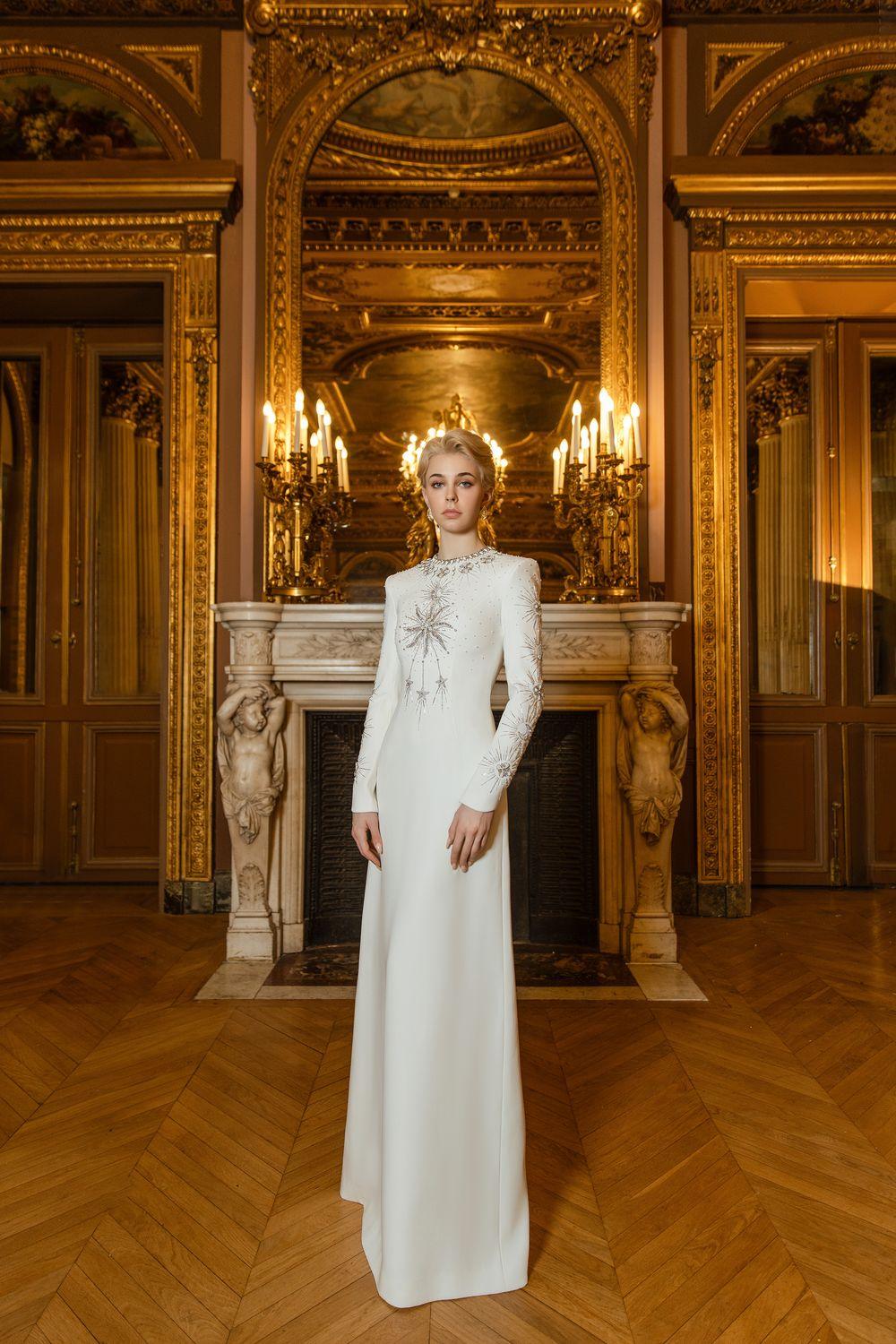 Big Sun Long Sleeves A-line Dress