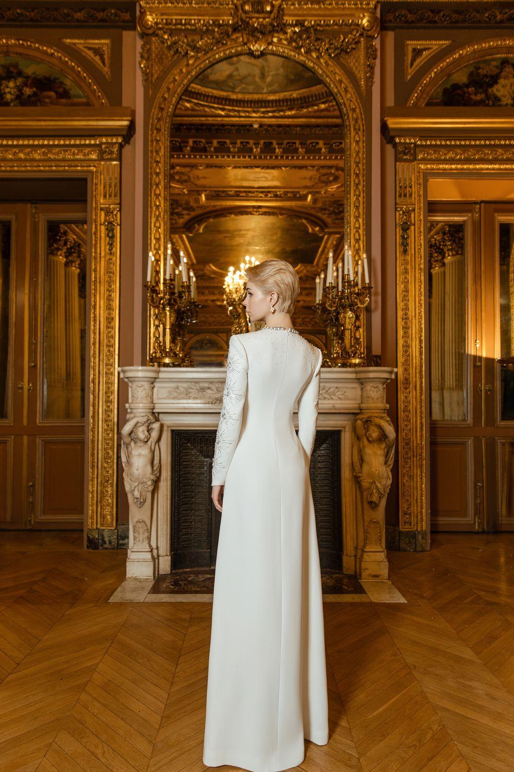 Big Sun Long Sleeves A-line Dress