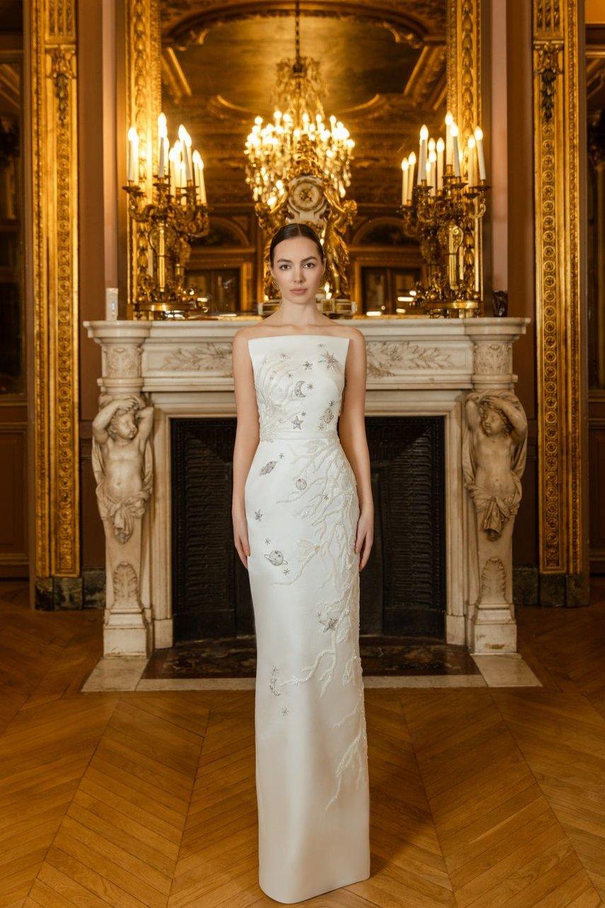 Strapless Straight Across Dress