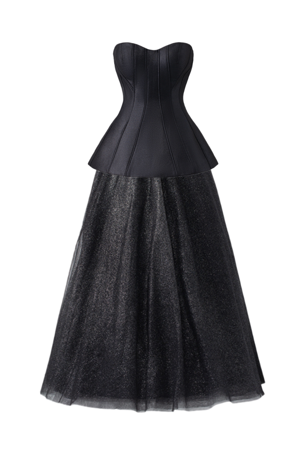 Classic Corset And Flowing Skirt Set