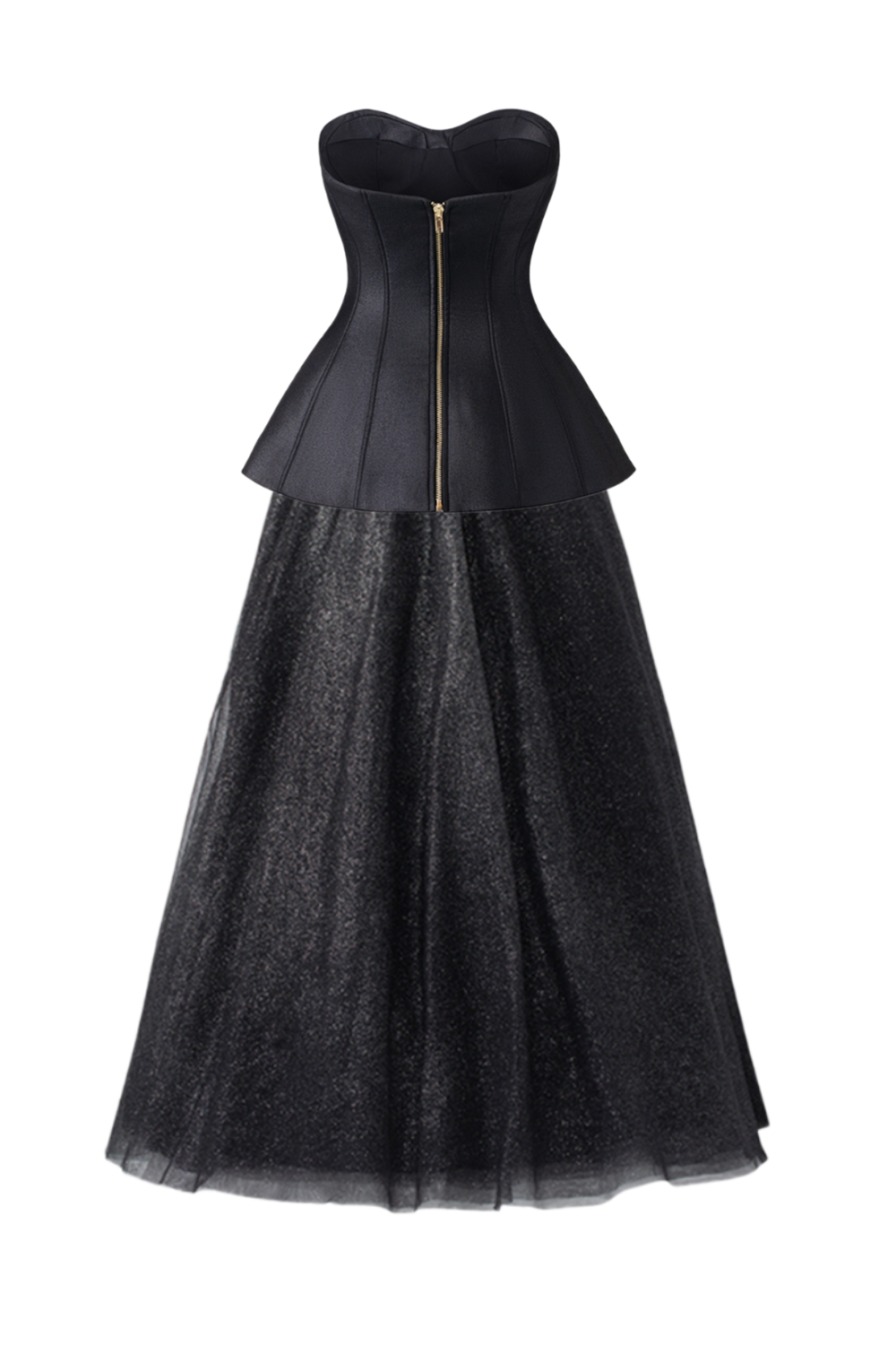 Classic Corset And Flowing Skirt Set