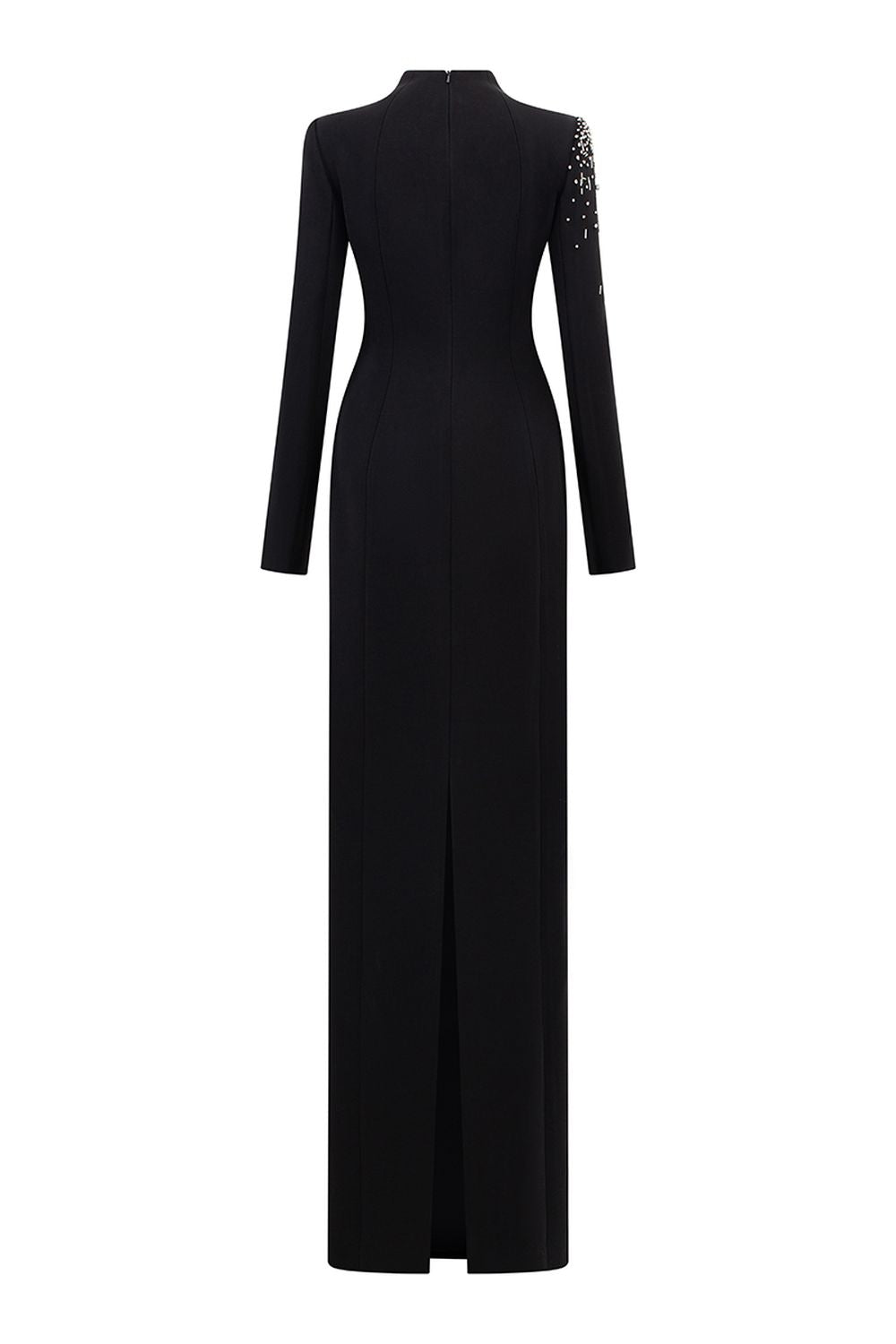 See-Through Cut-Out Straight Dress