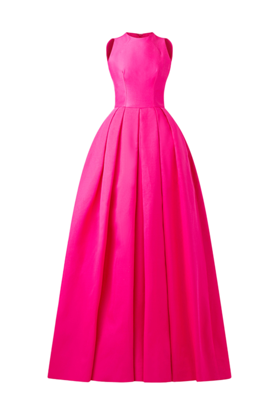 High Neck Sleeveless Floor Length Dress
