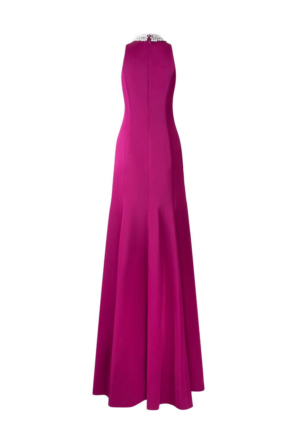 Sleeveless A-line Flared Dress - TRACY COUTURE