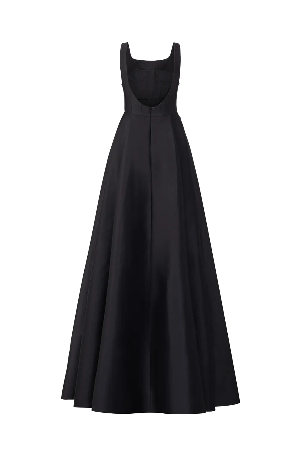 Strappy Square Neck Flared A-line Dress