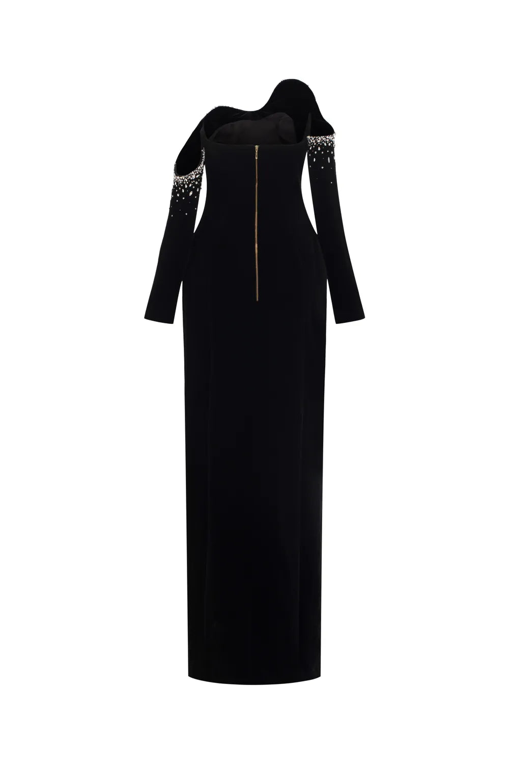 Wavy Off Shoulder Long Sleeves Dress