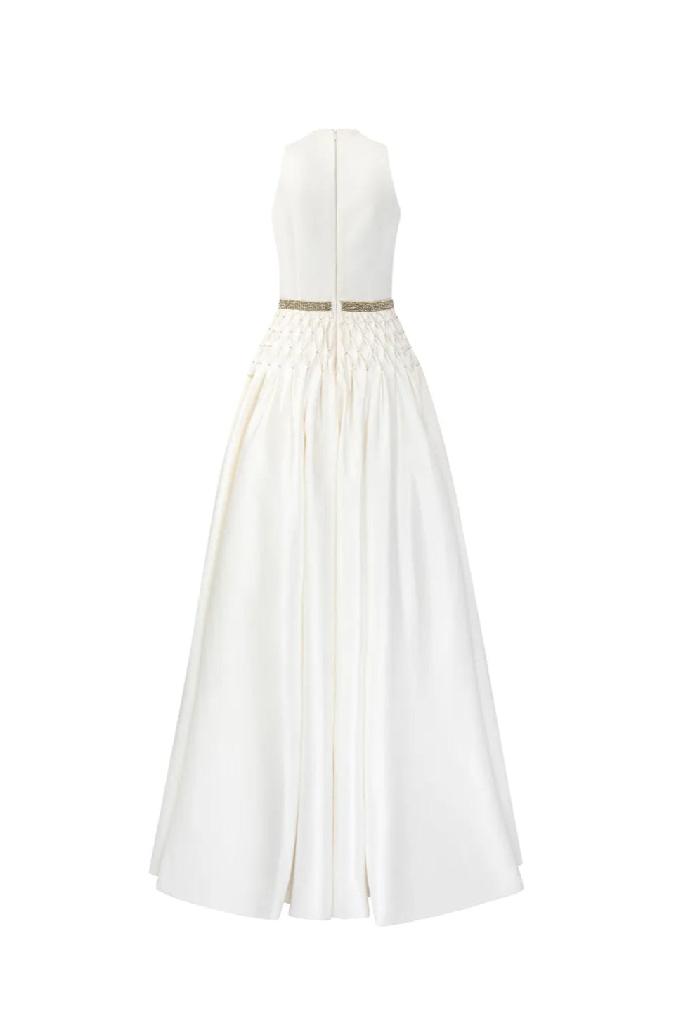 Honeycomb Smocked Low Waist Dress