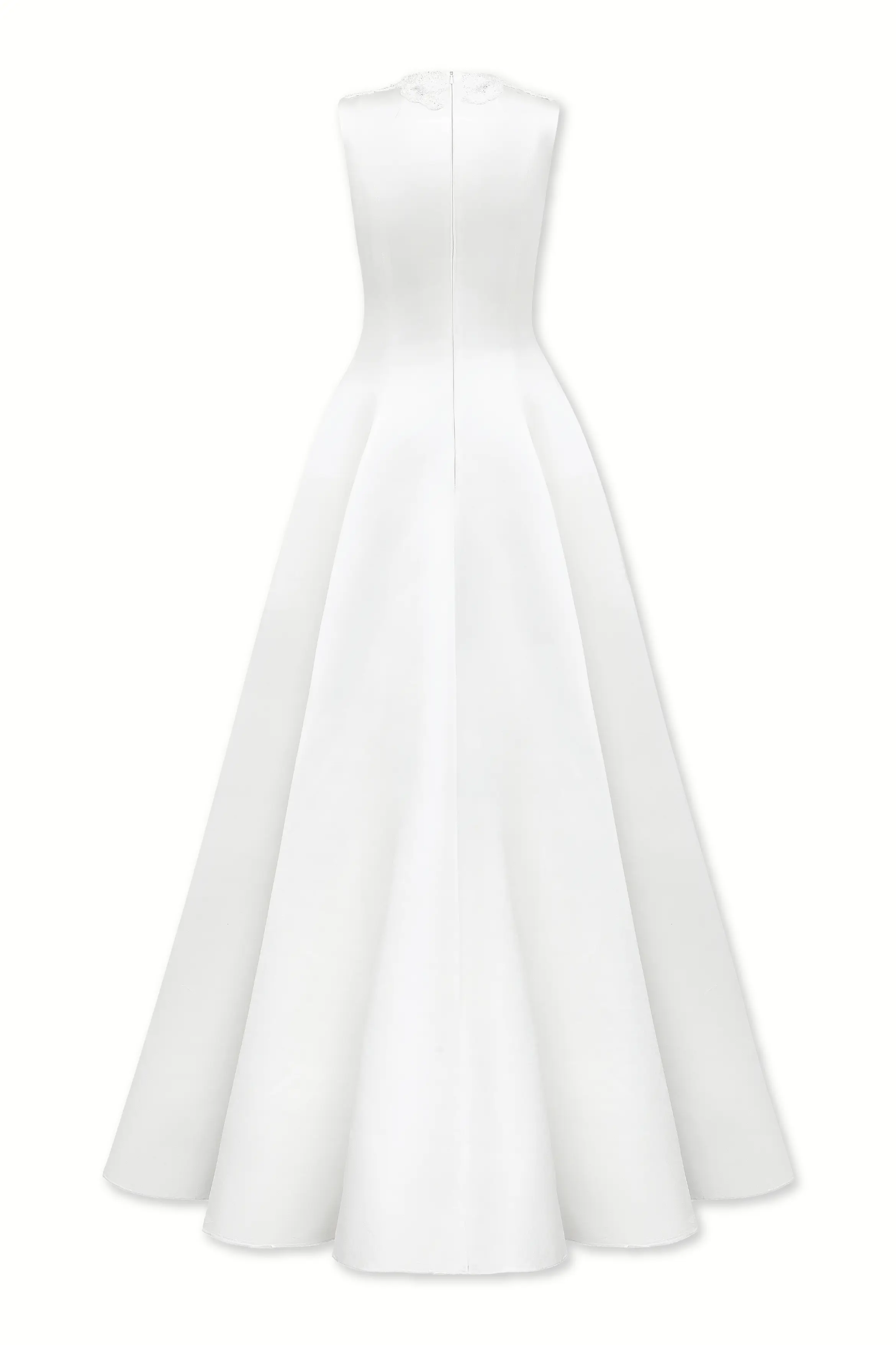 Sleeveless Floral Embellished Dress