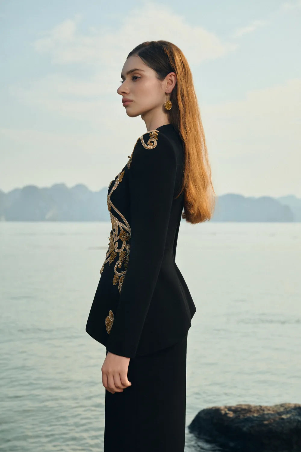 Long Sleeves Round Neck Straight Dress