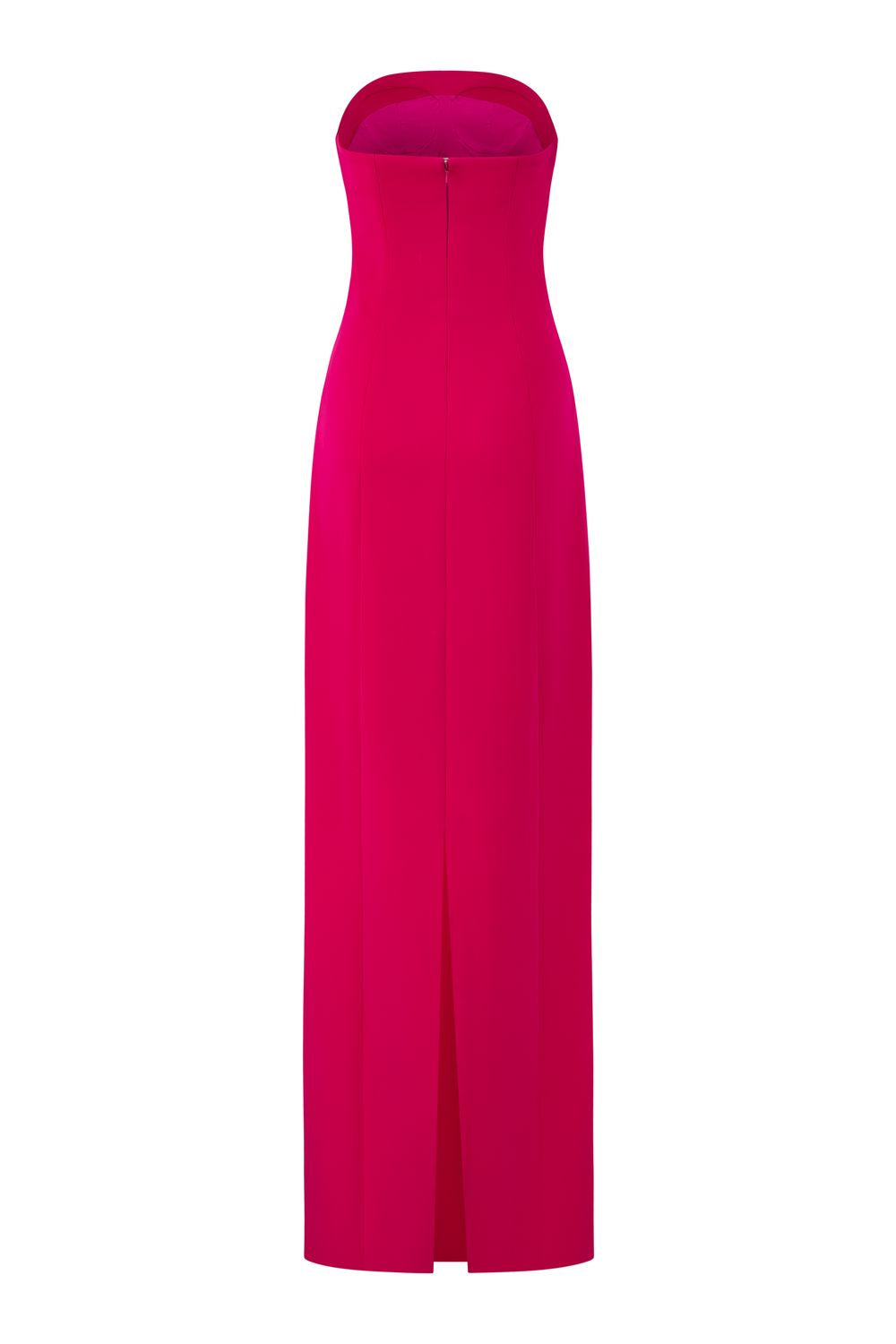 Orchid Strapless Straight Dress