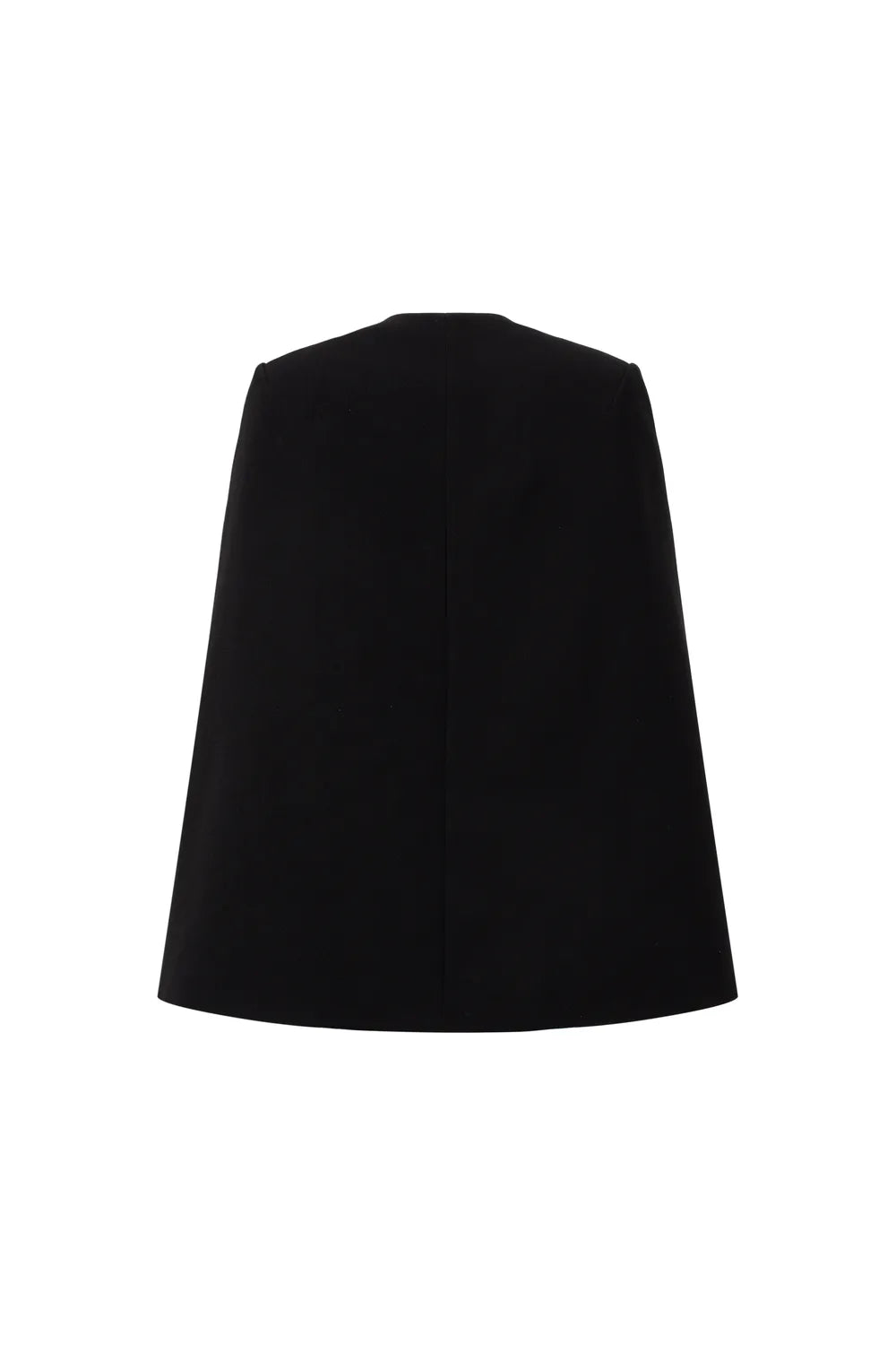 Crystal Embellished A-line Cape With Straight Strapless Basic Dress Set