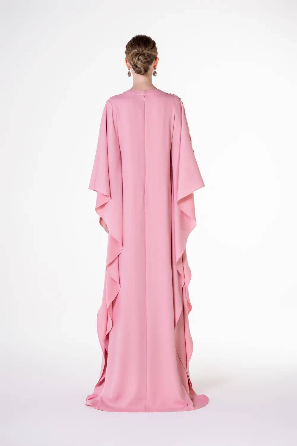 Open Chest Sided Wavy Dress