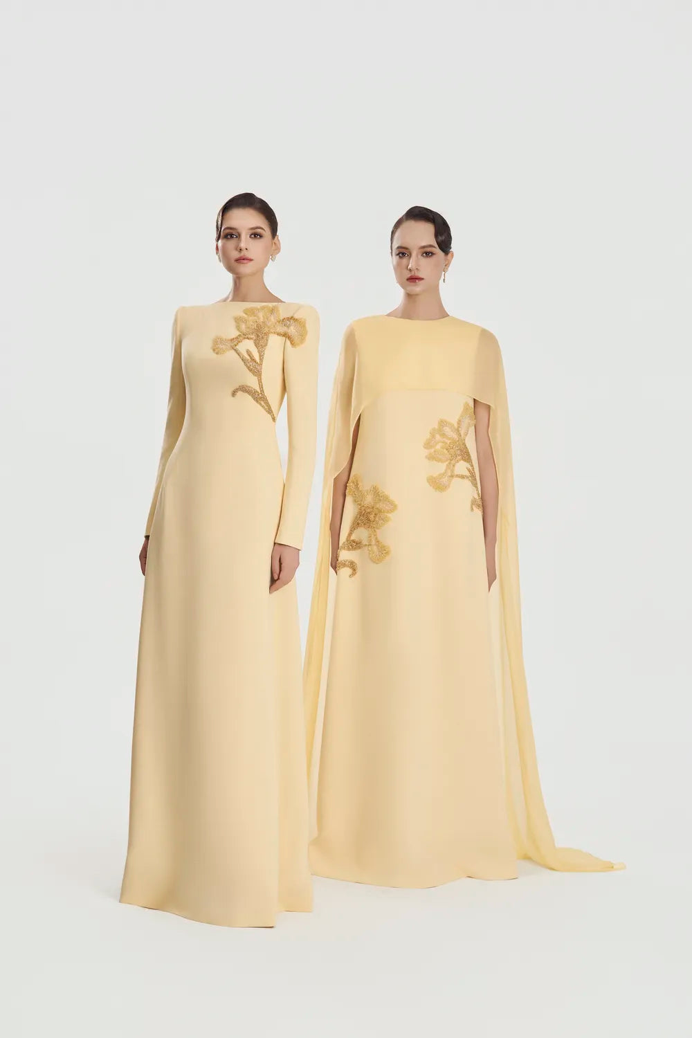 Boat Neck A-Line Dress - TRACY COUTURE