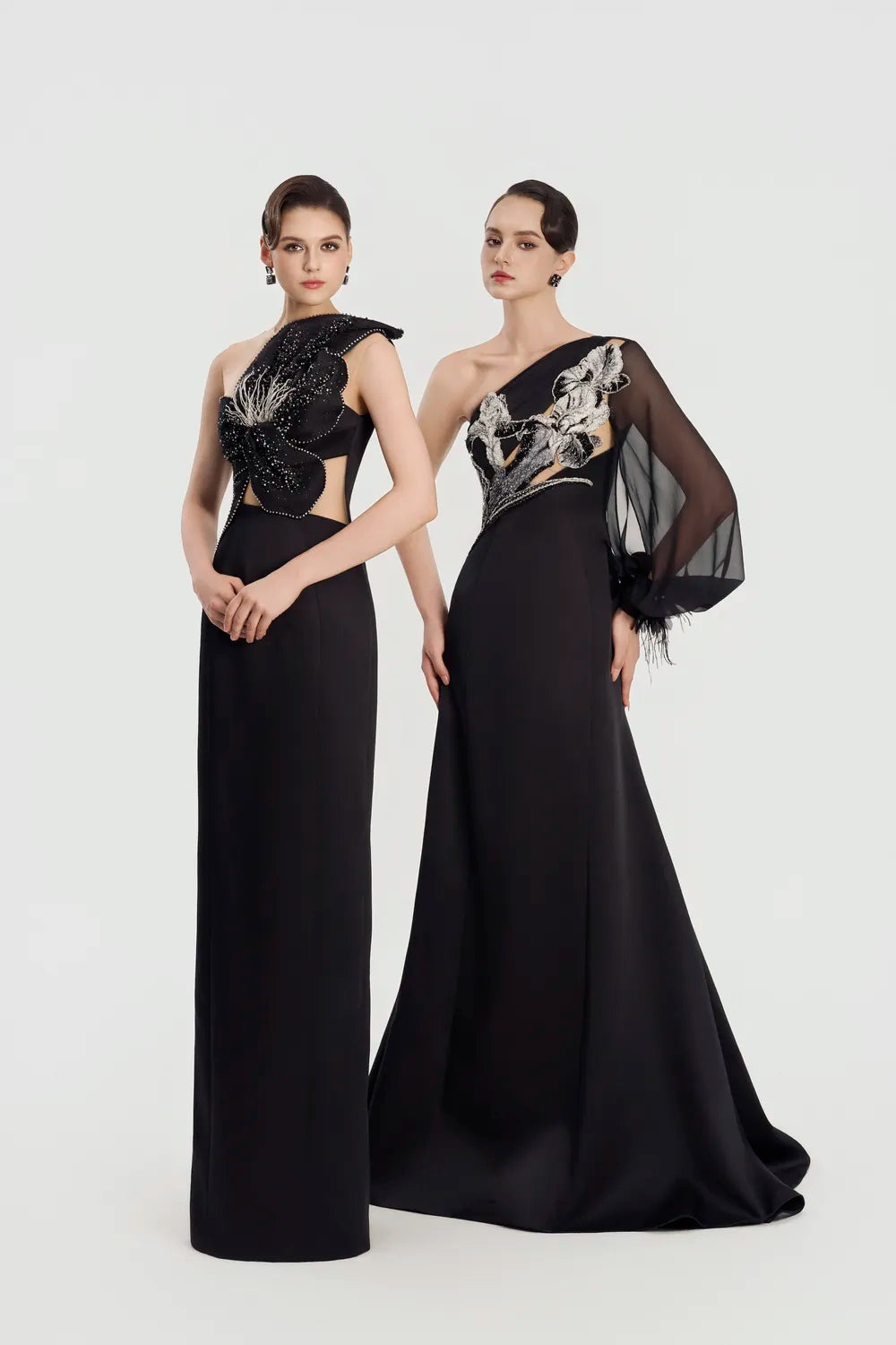 Big Floral Sleeveless Straight Dress - TRACY COUTURE