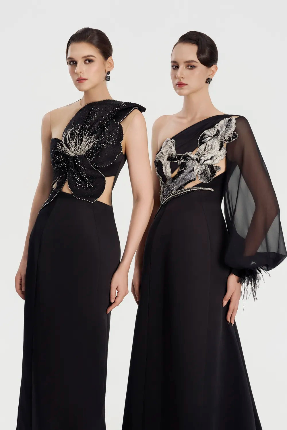 Big Floral Sleeveless Straight Dress - TRACY COUTURE