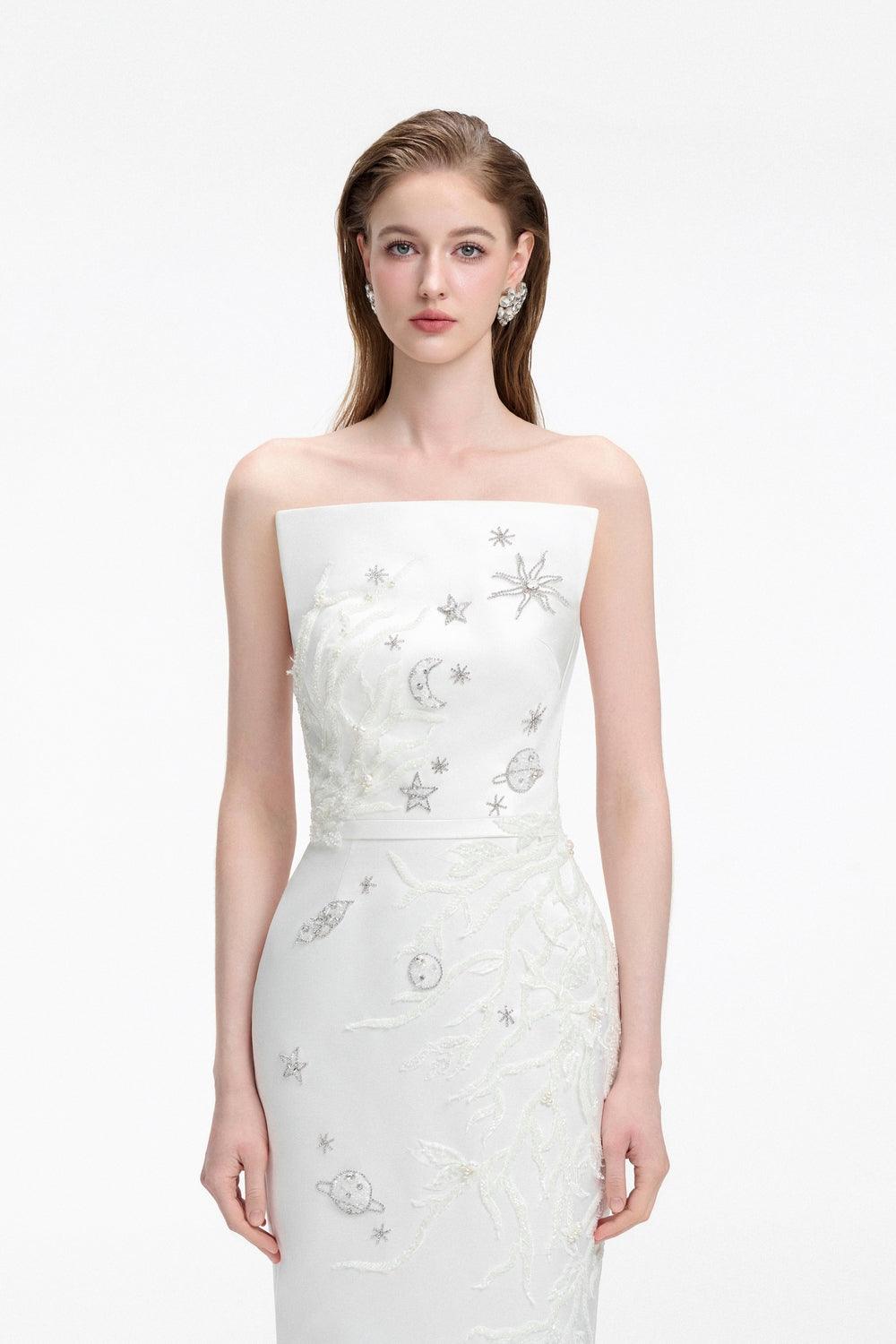 Strapless Straight Across Dress