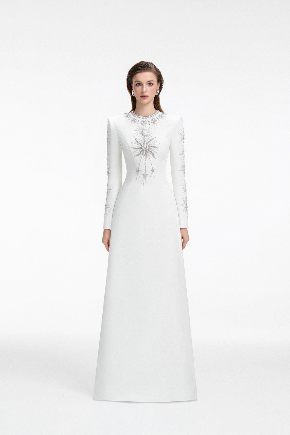 Big Sun Long Sleeves A-line Dress