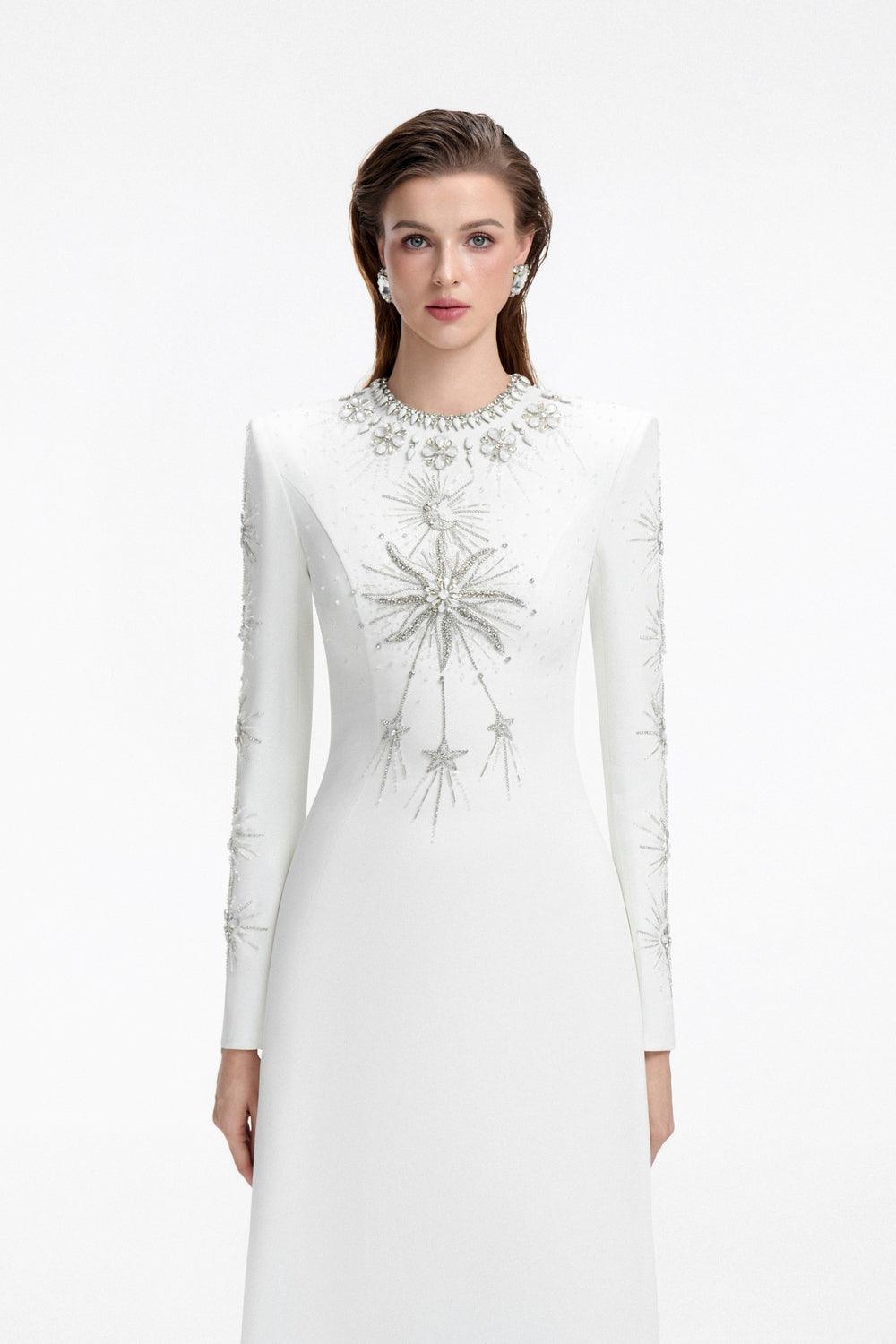 Big Sun Long Sleeves A-line Dress