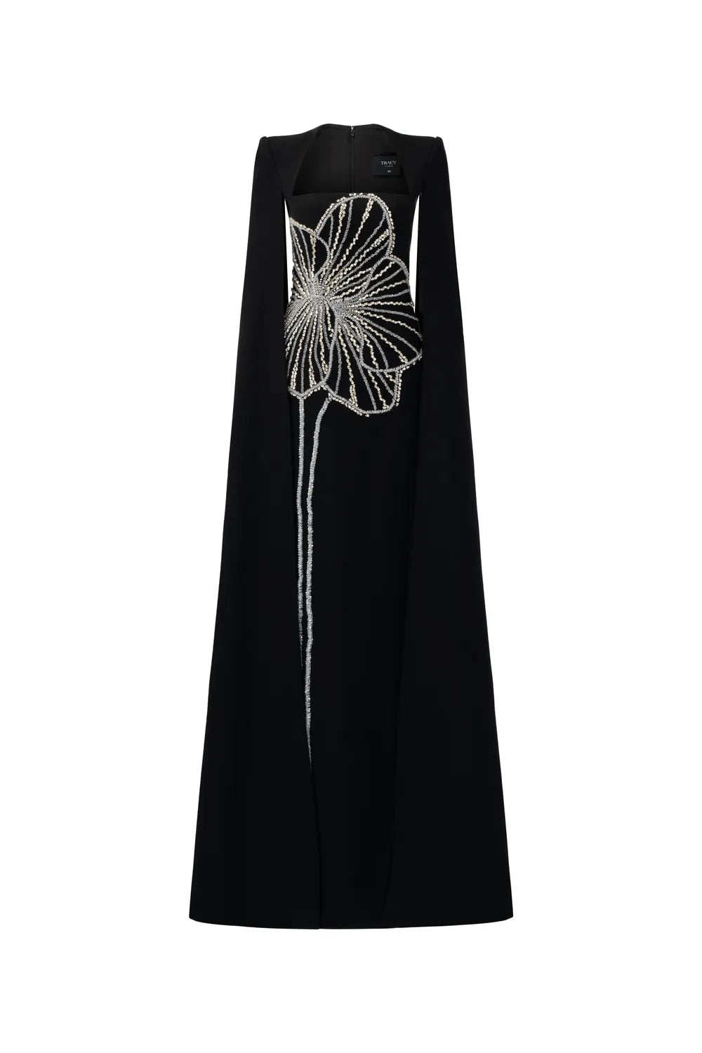 Floral Crystal Patterned Dress