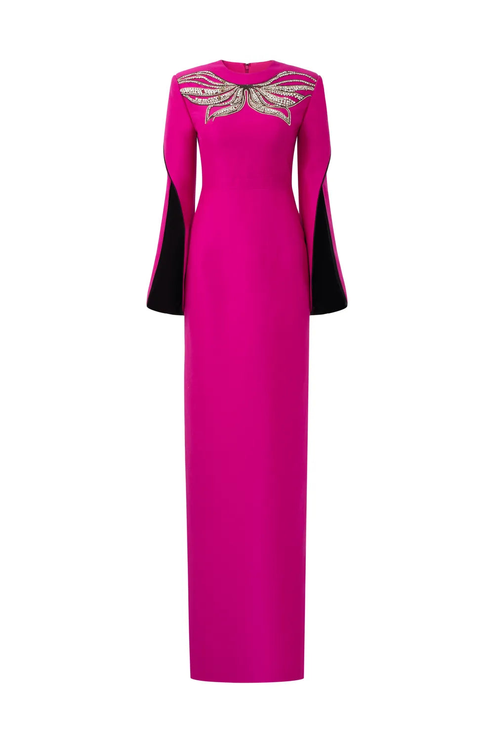 Stylized Flared Sleeves Straight Dress