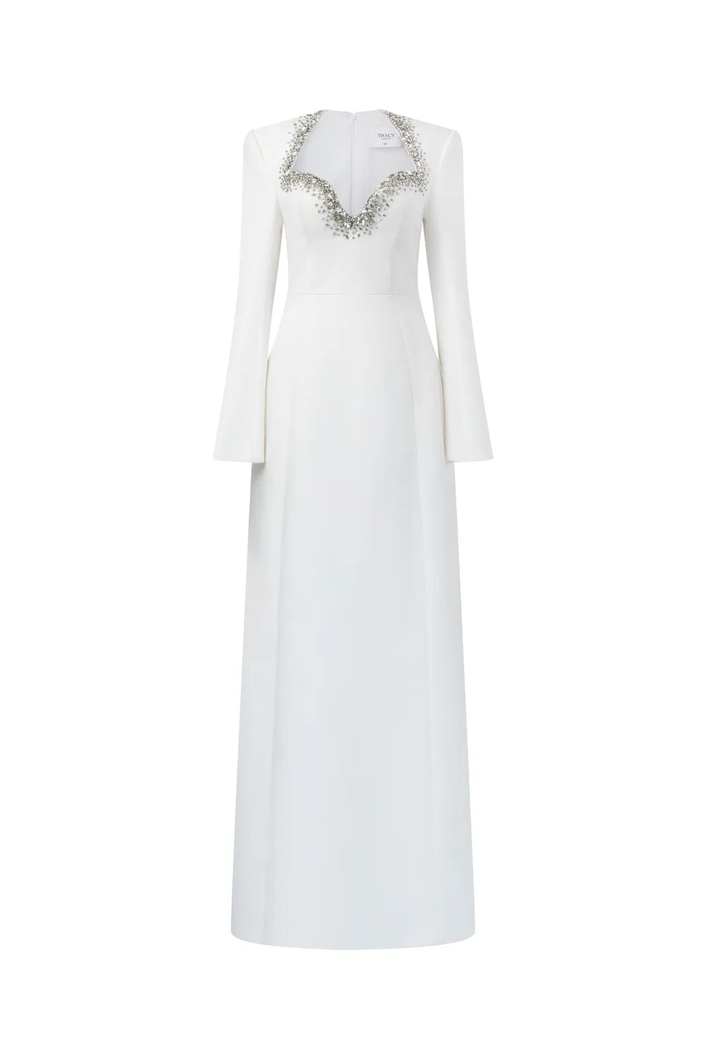 Stylized Neckline A-Line Dress