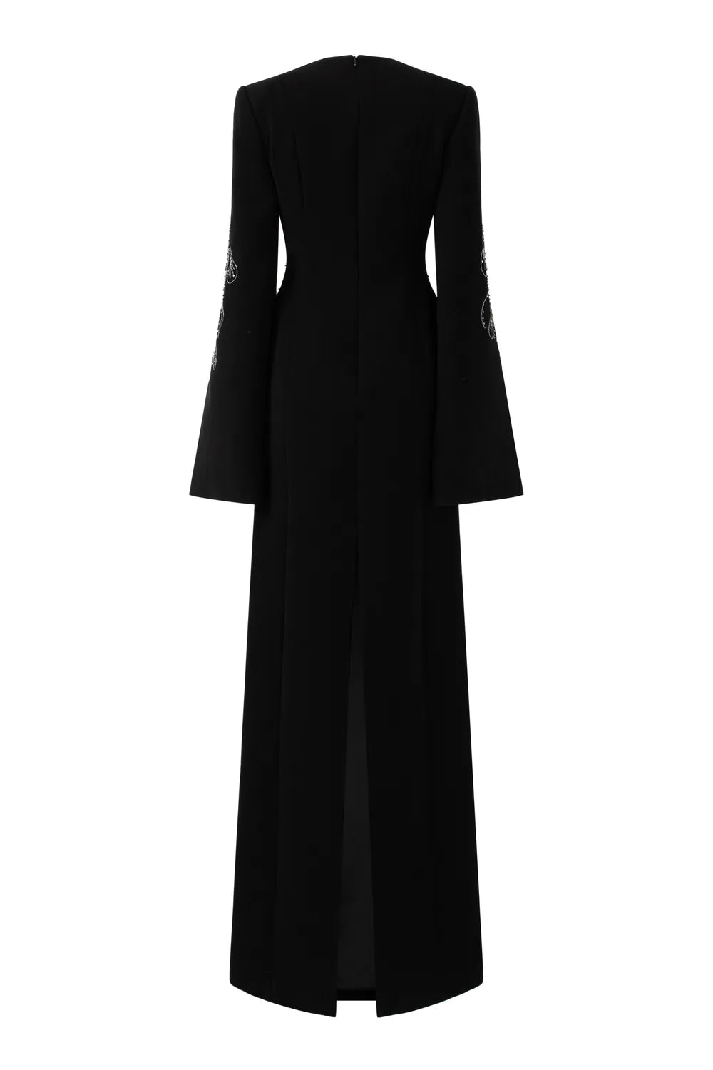 Orchid Embellished Cape Sleeve Dress