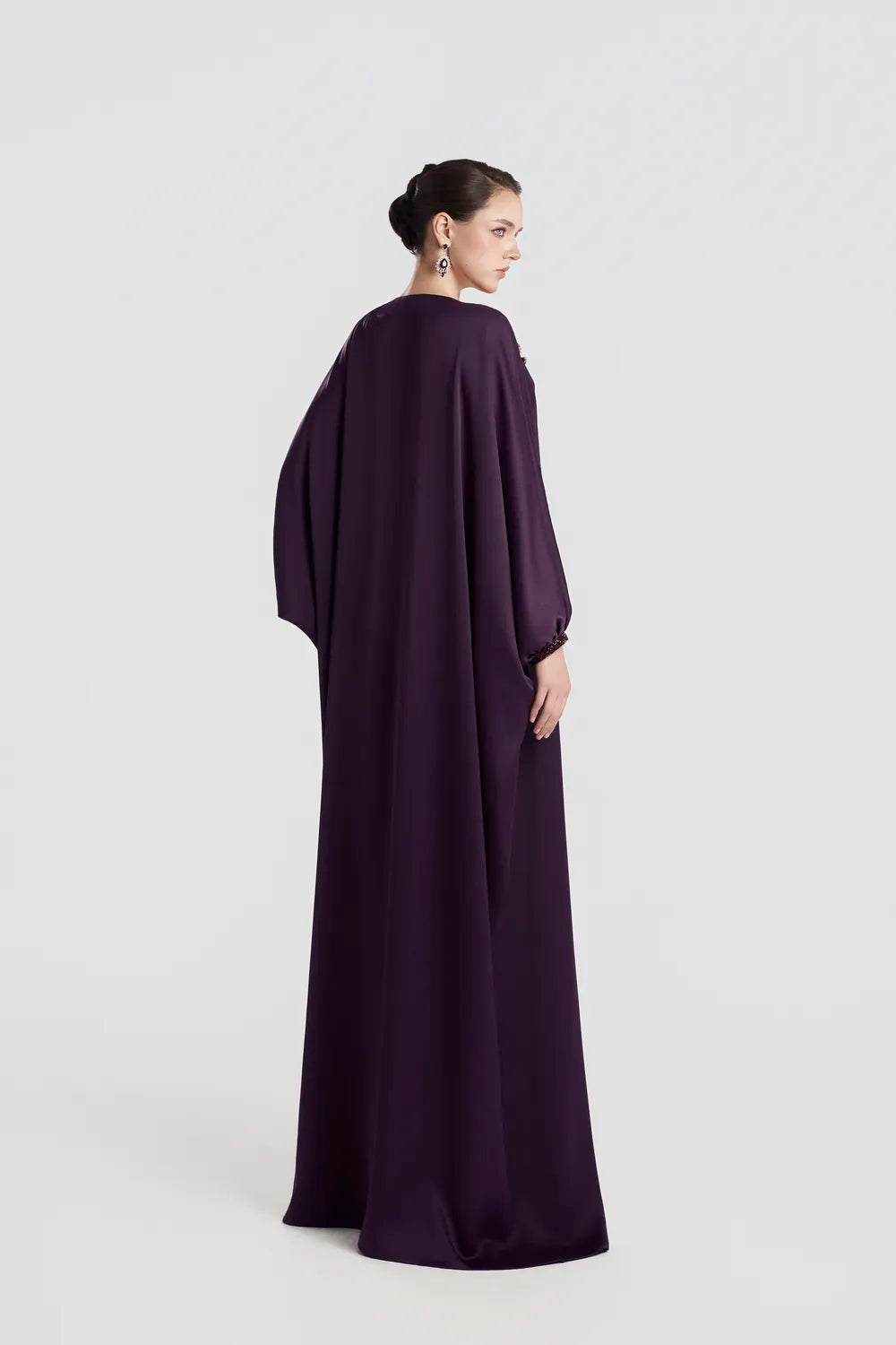 Sparkle V-Neck Embellished Straight Dress