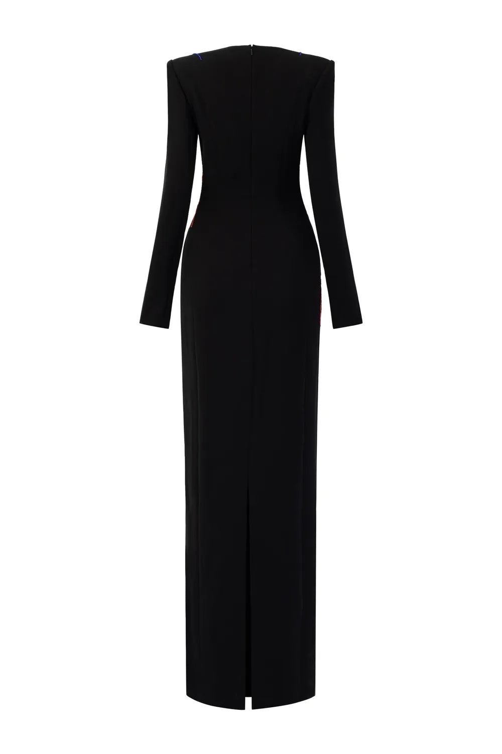 Stylized Crystal Embellished Straight Dress