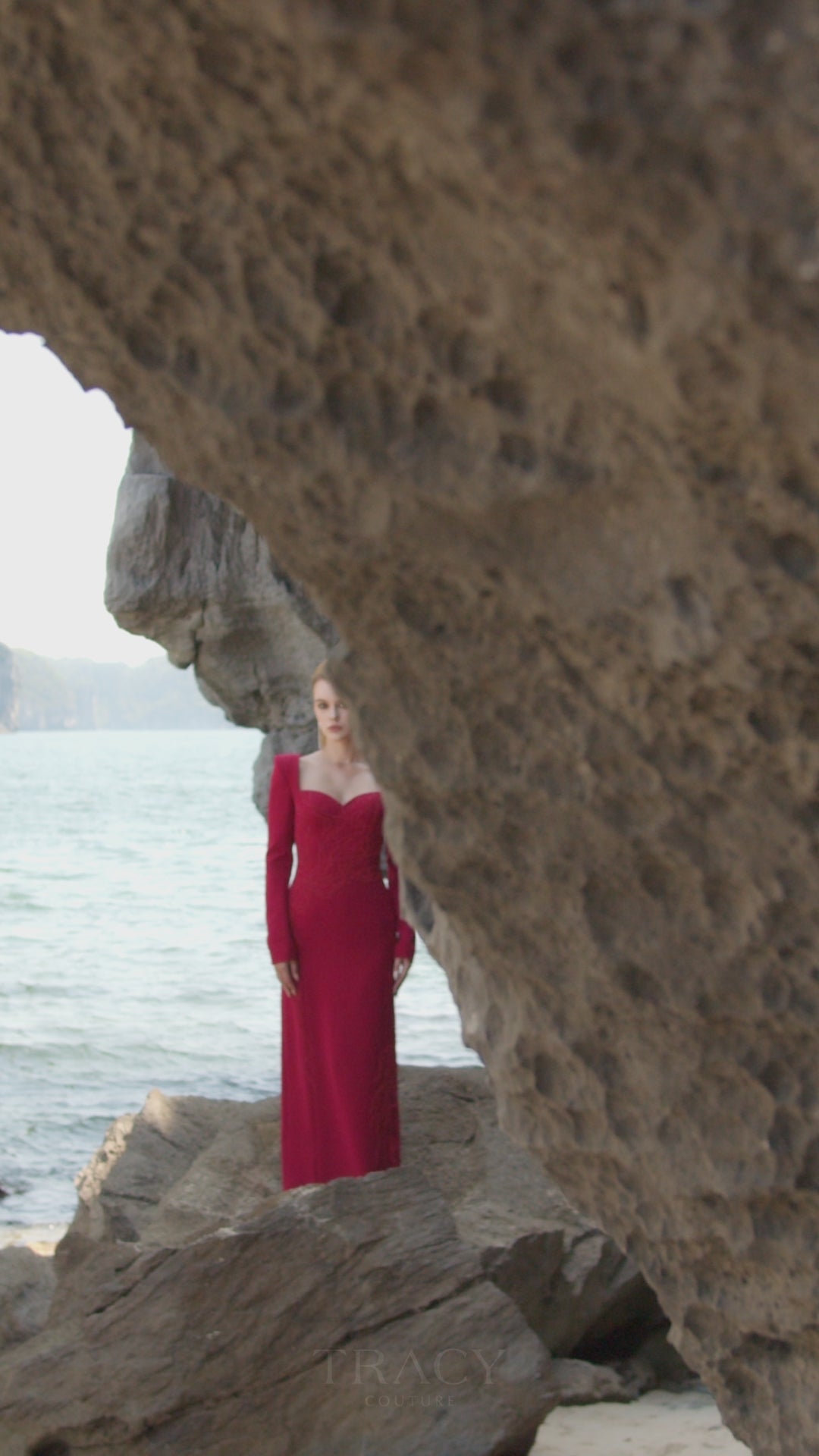 Queen Anne Neckline Crystal Embellished Dress