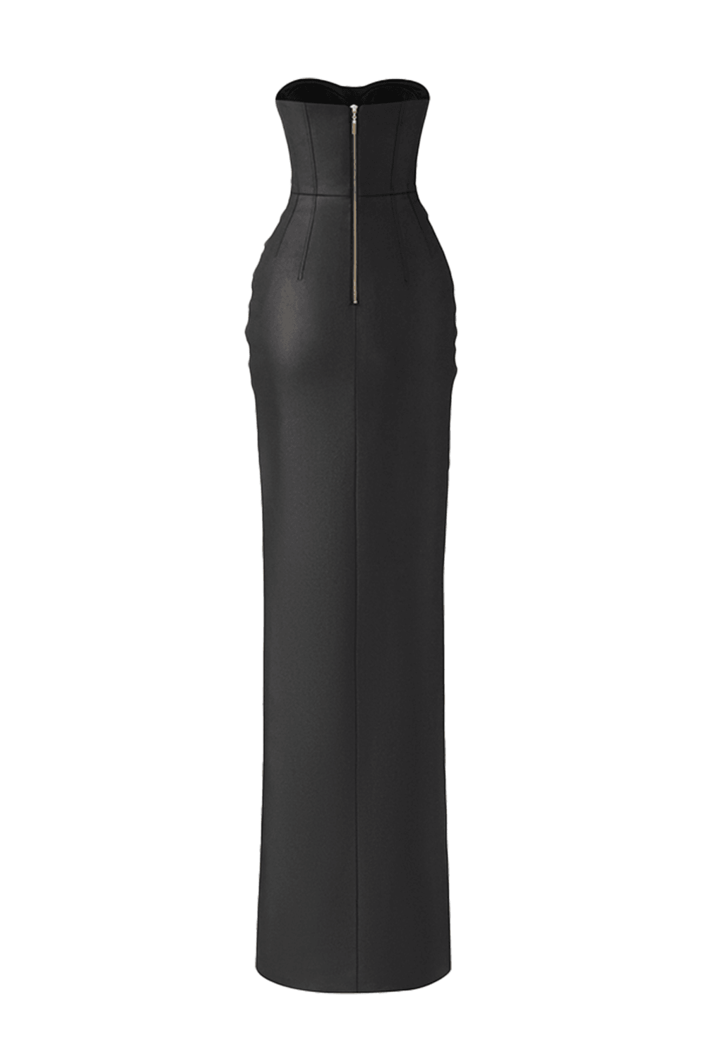 Strapless Knotted Bodycon Maxi Dress